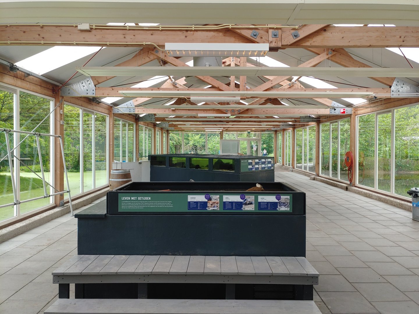 New North Sea aquariums.