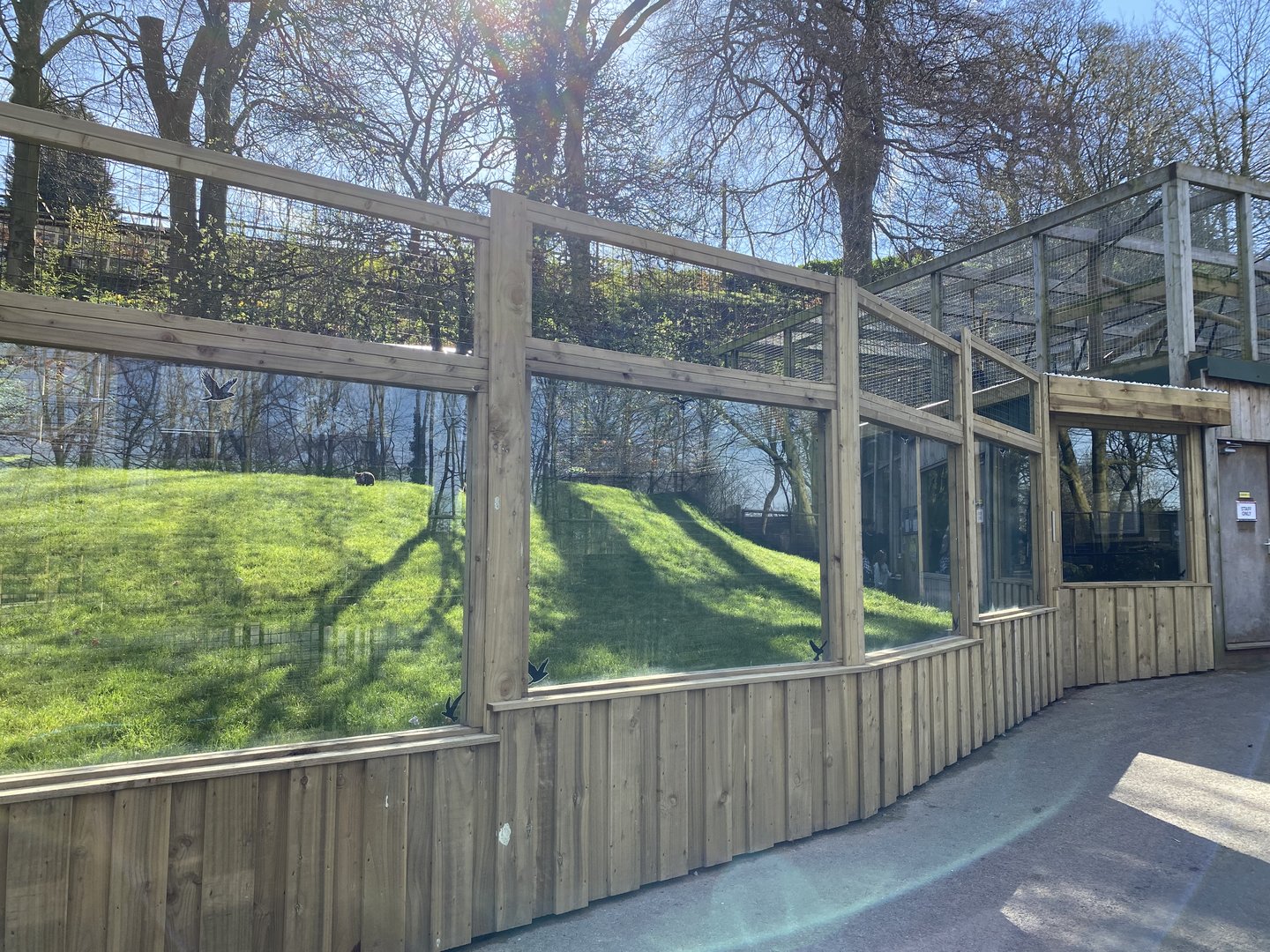 New Parma wallaby enclosure view 2