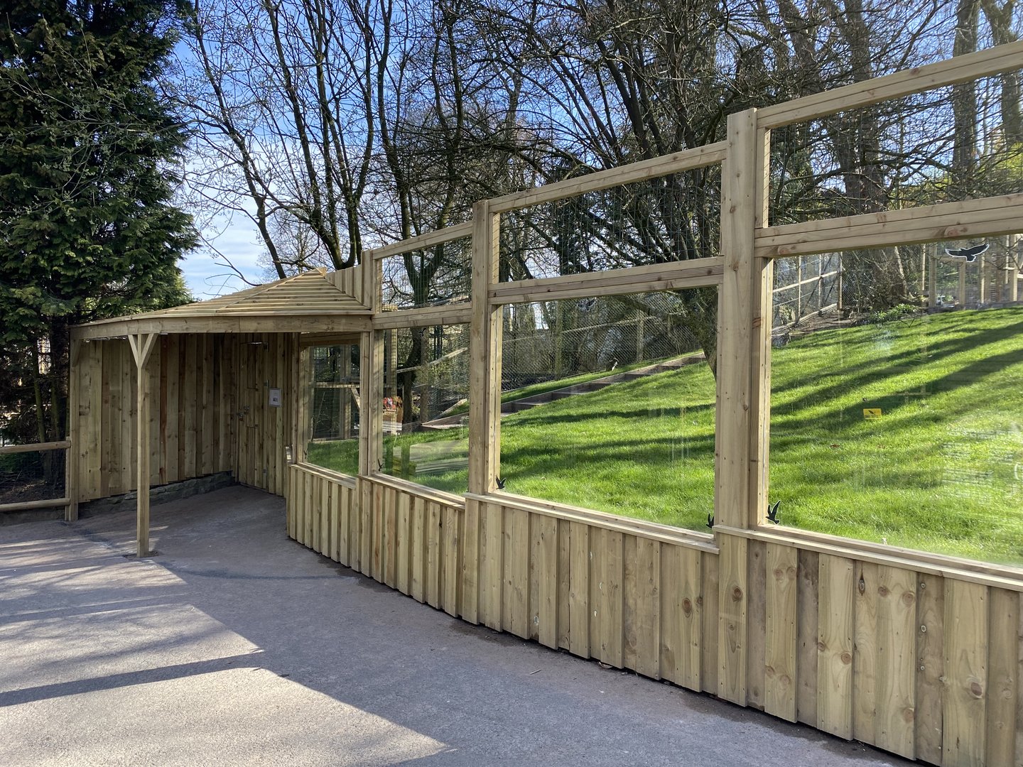 New Parma wallaby enclosure