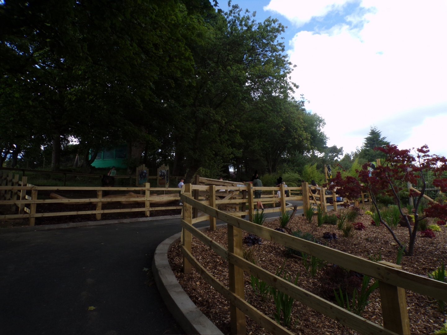New path around sloth bear enclosure 18.7.25