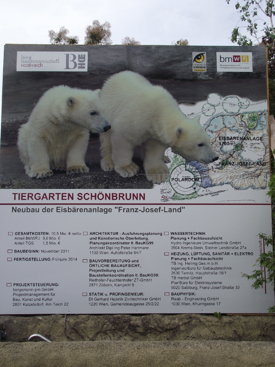 New Polar Bear Enclosure Notice