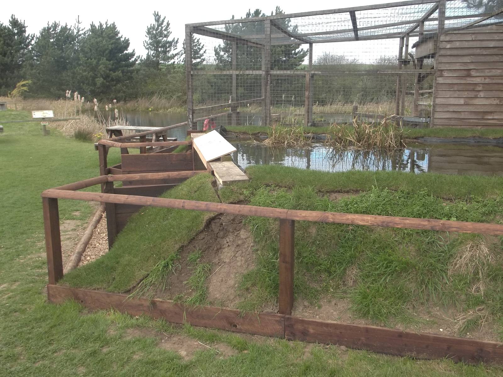 New pond completed for 2015 season, 14th April 2015