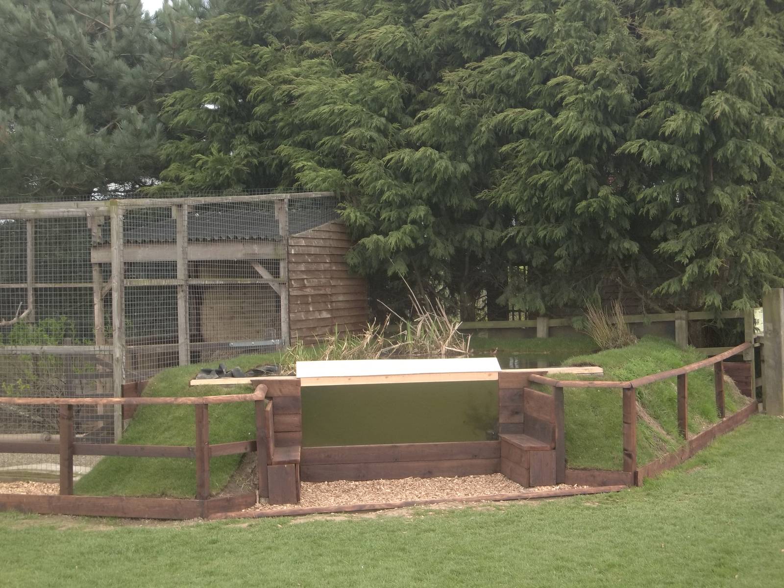 New pond completed for 2015 season, 14th April 2015