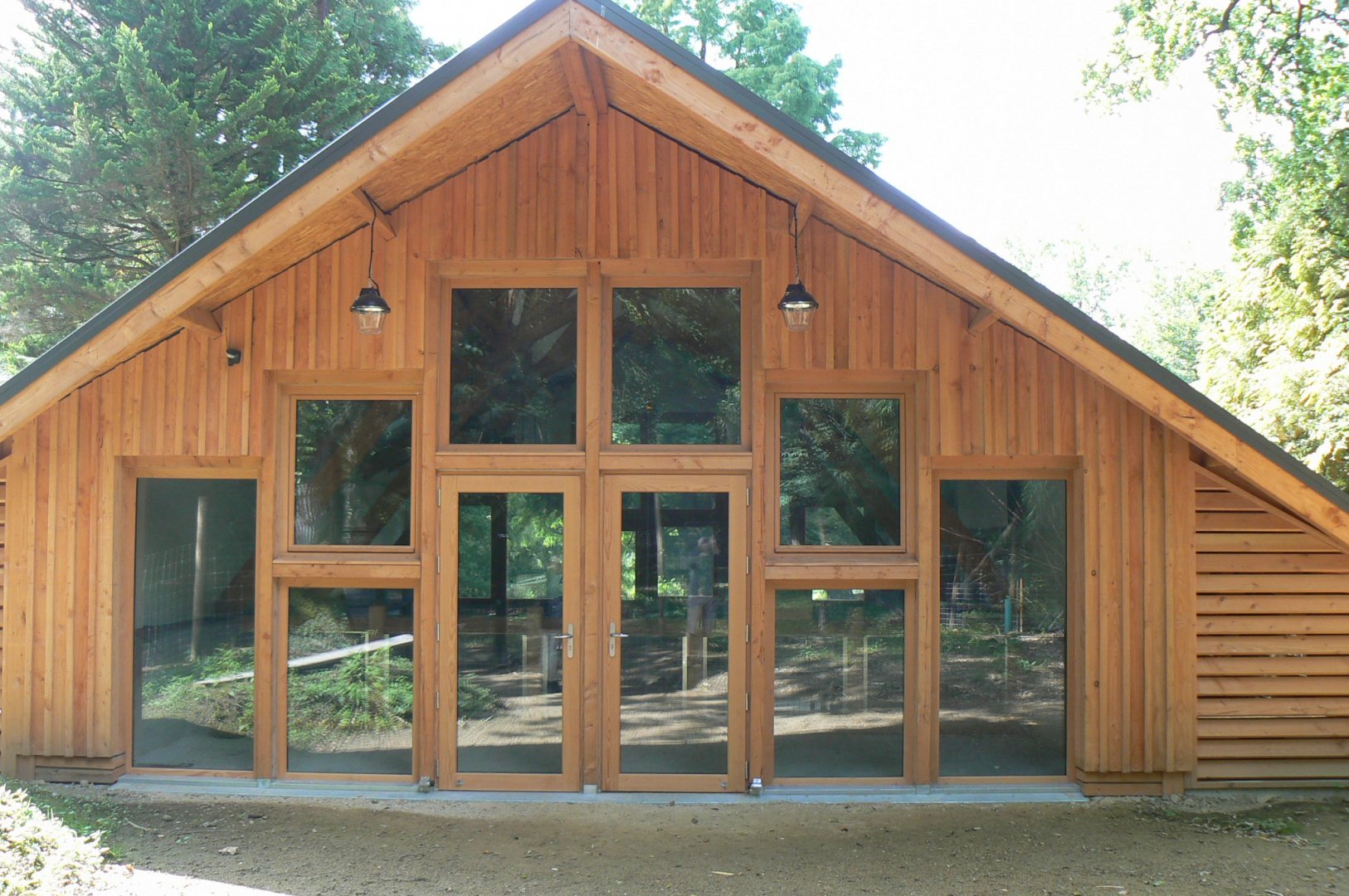New pygmy hippos' house opened in 2017