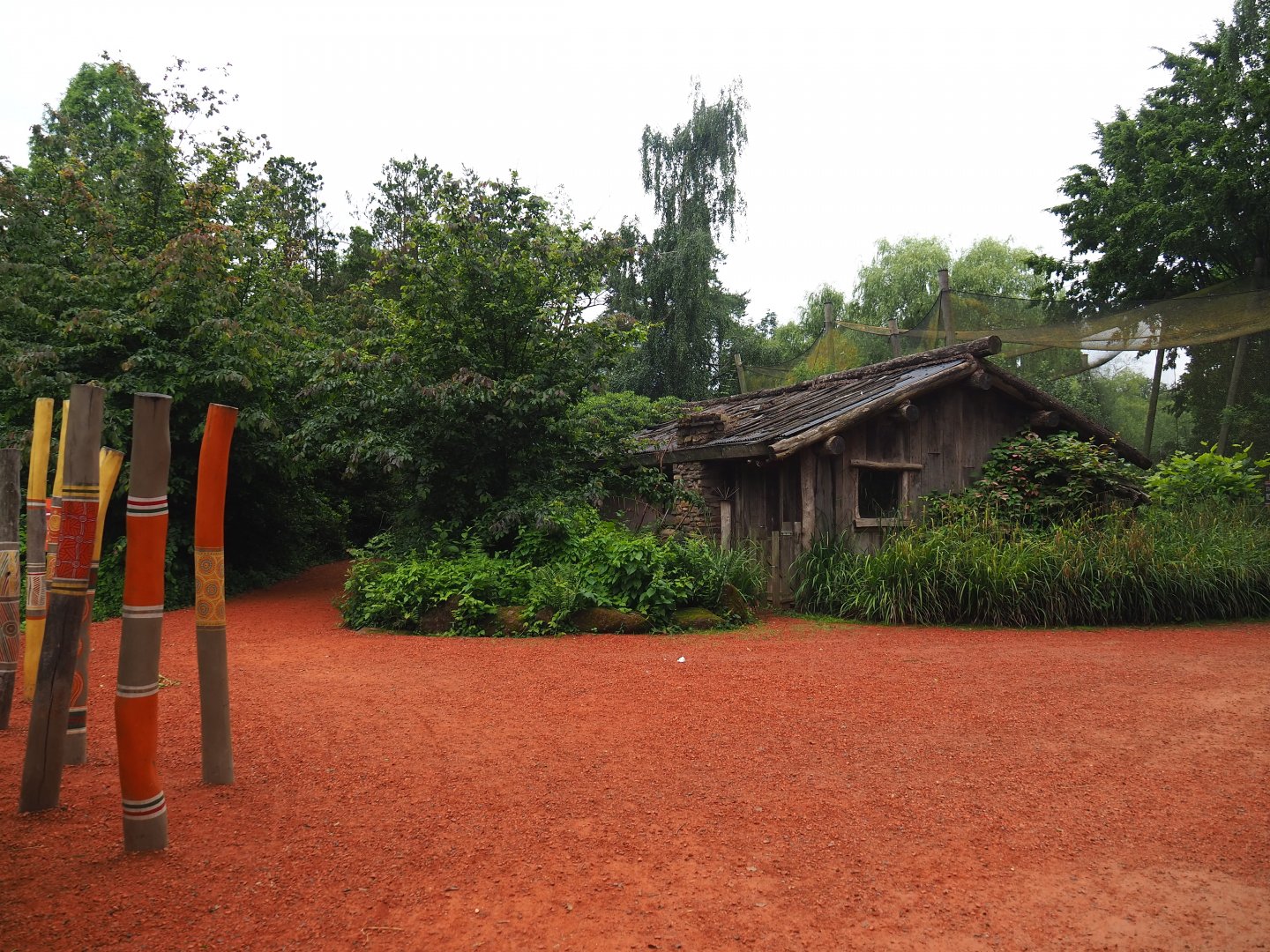 New red gravel applied in the Australian area, 2021-07-03