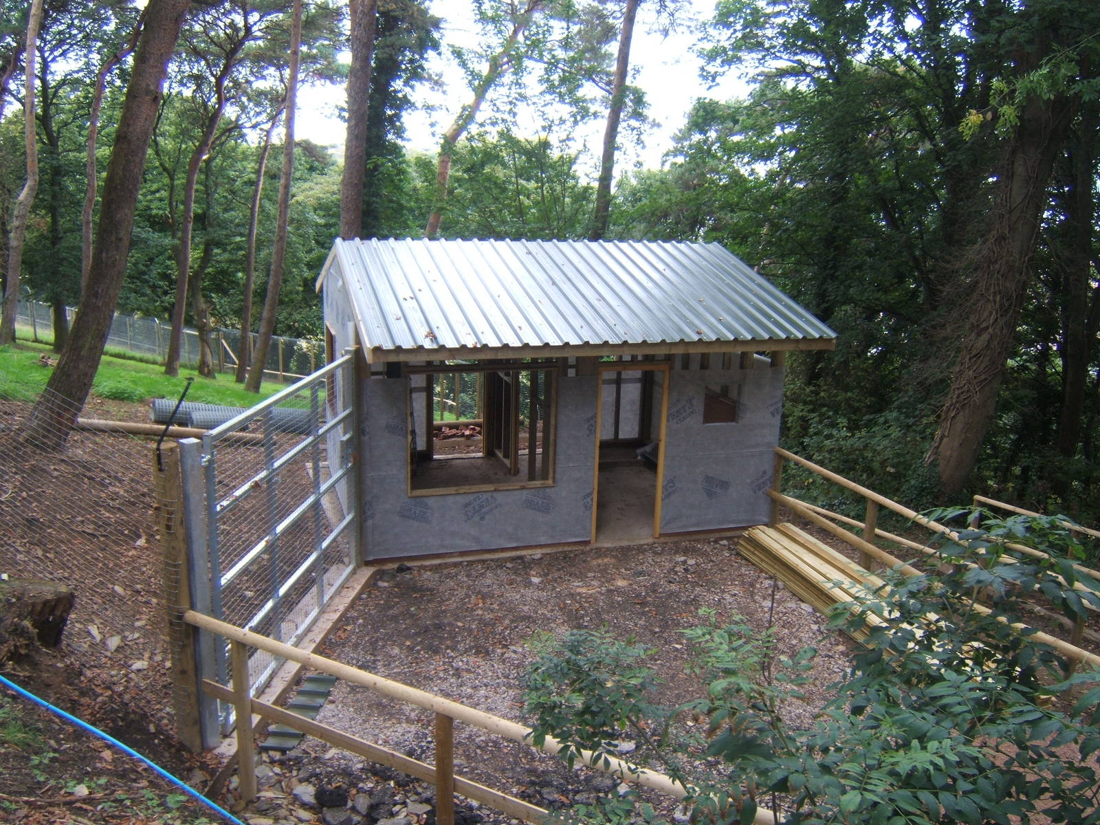 New Red-necked Wallaby exhibit under construction