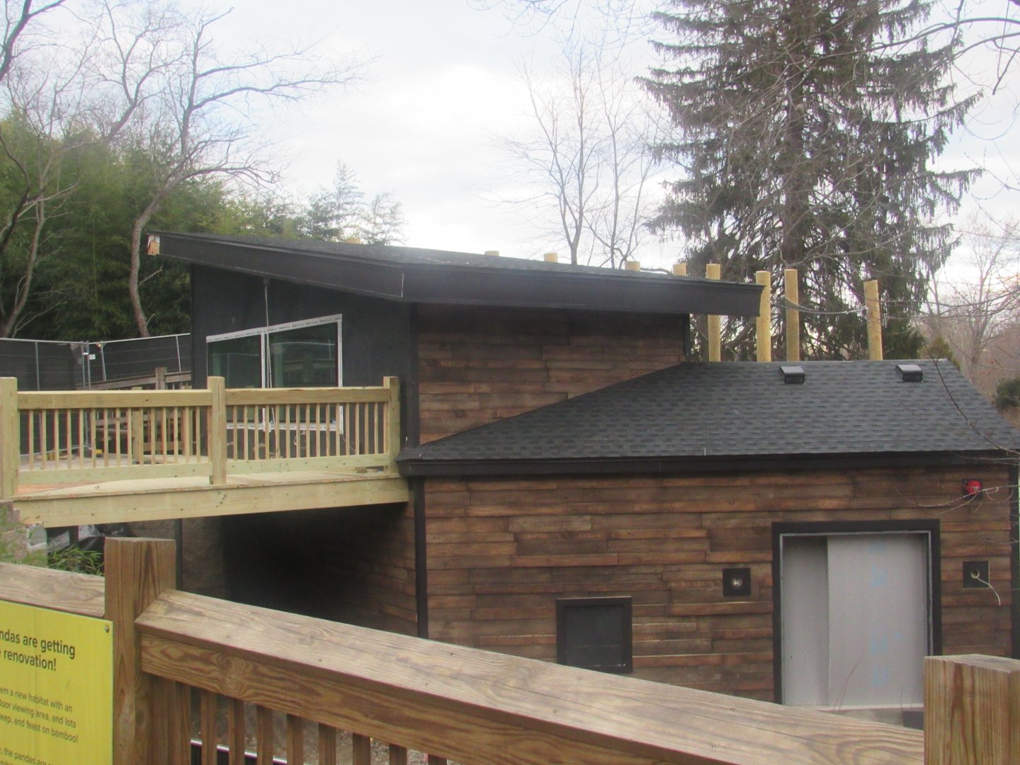 new red panda building construction