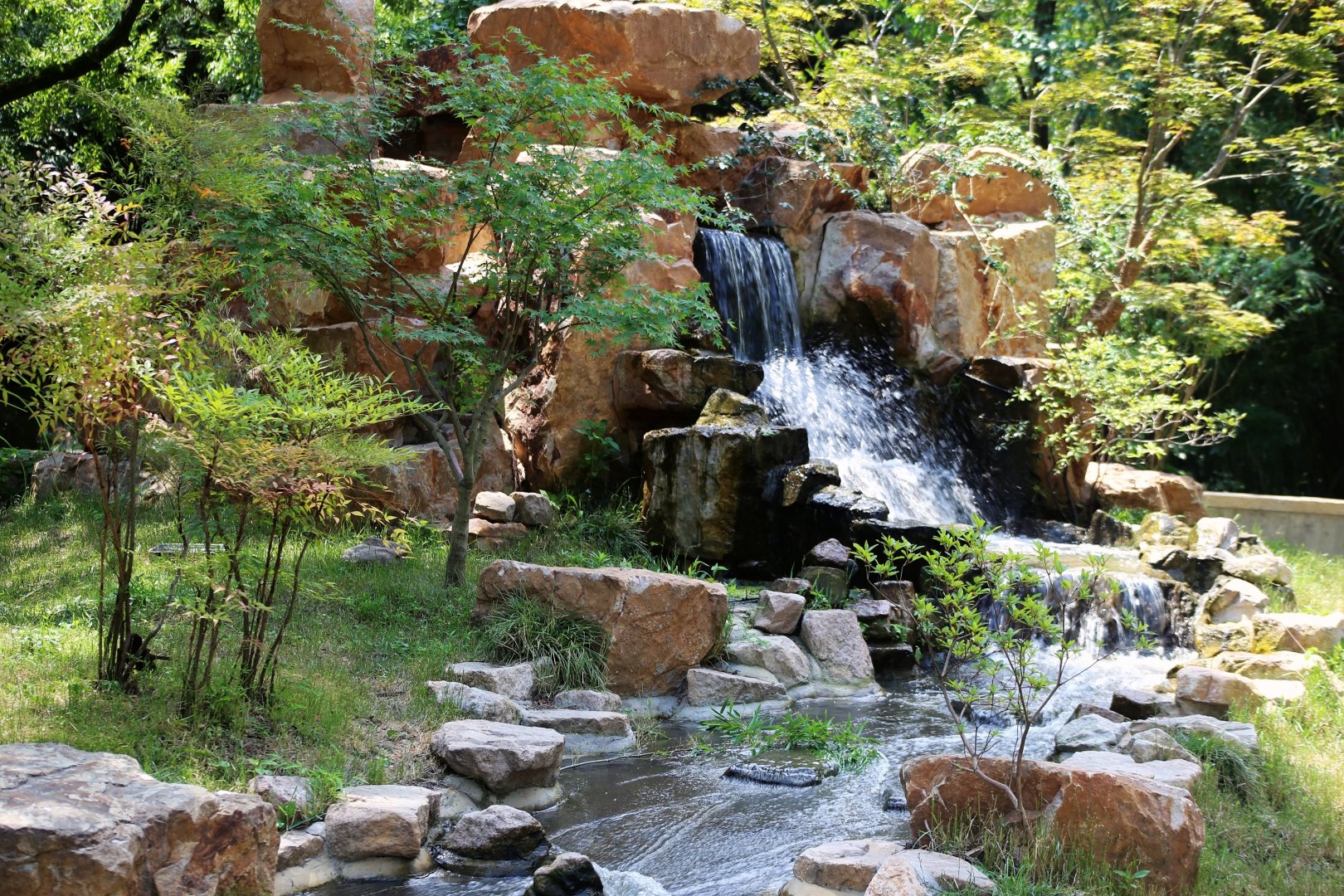 New Red Panda/ Demoiselle Crane Mixed Exhibit, West Island