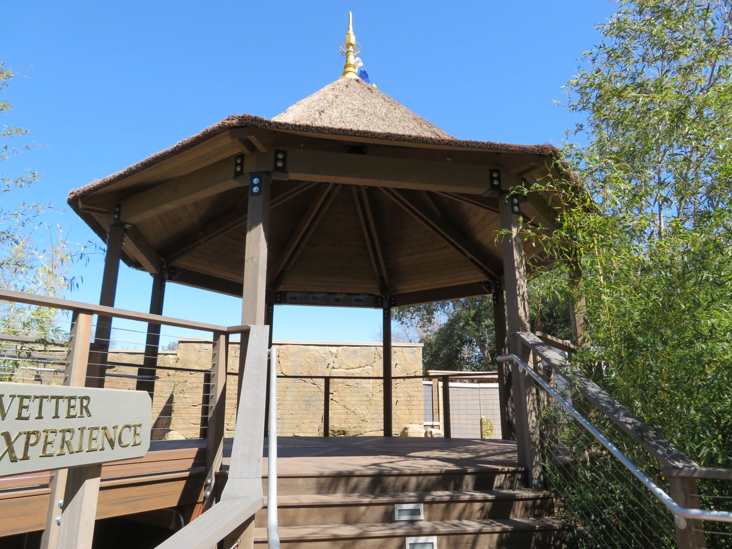 New Red Panda Exhibit Viewing Platform