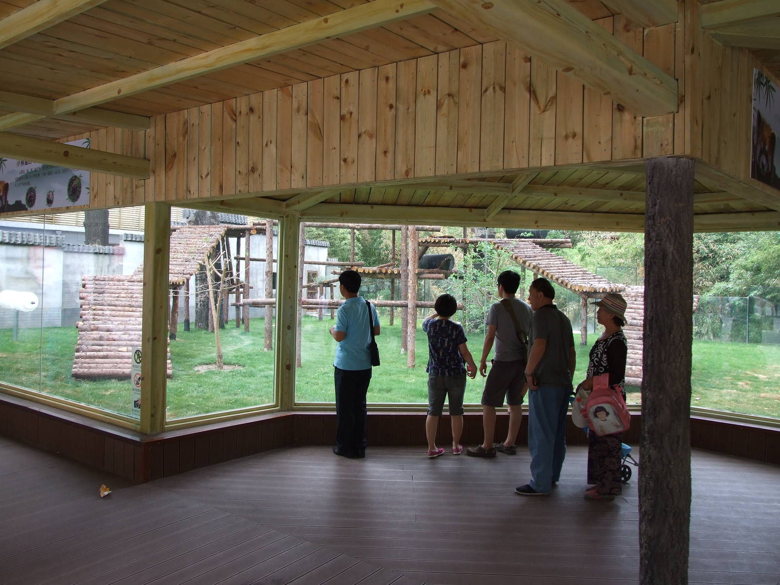 New red panda exhibit