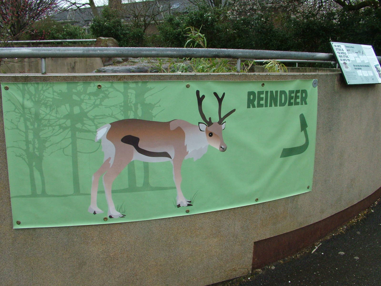 New Reindeer Signage at London, 17/03/12