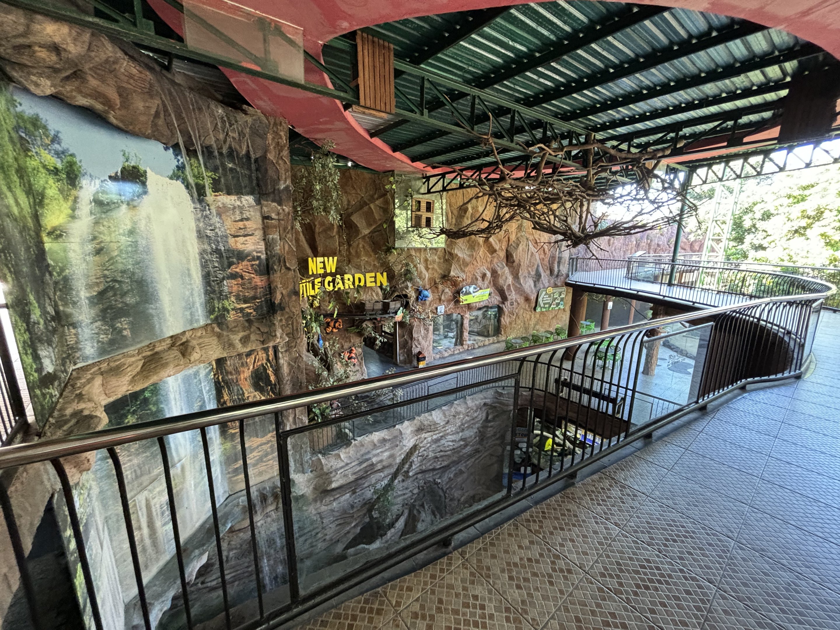 New Reptile Garden - overhead view