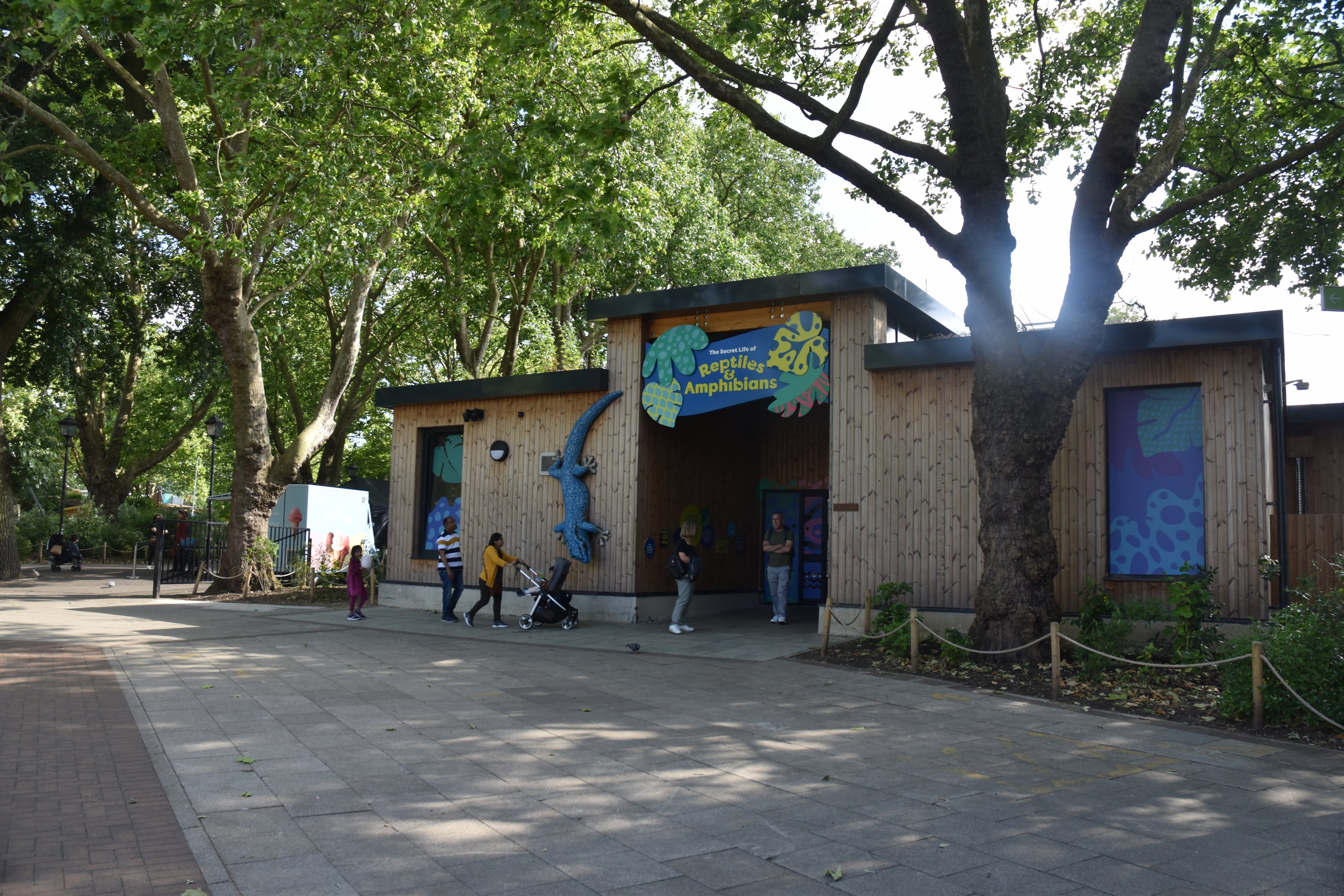 New Reptile House Entrance at London, 22nd June 2024