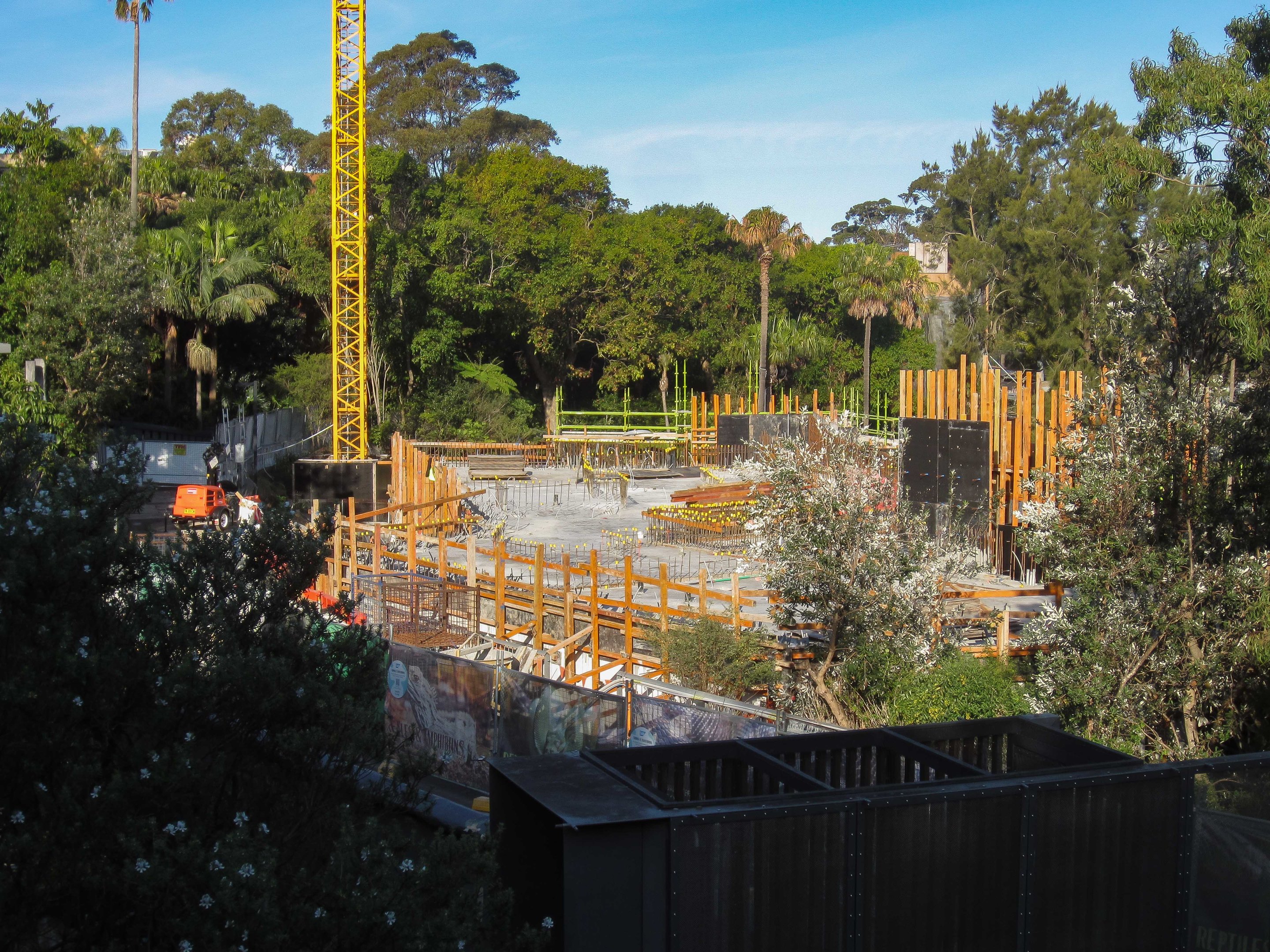 New Reptile House under construction