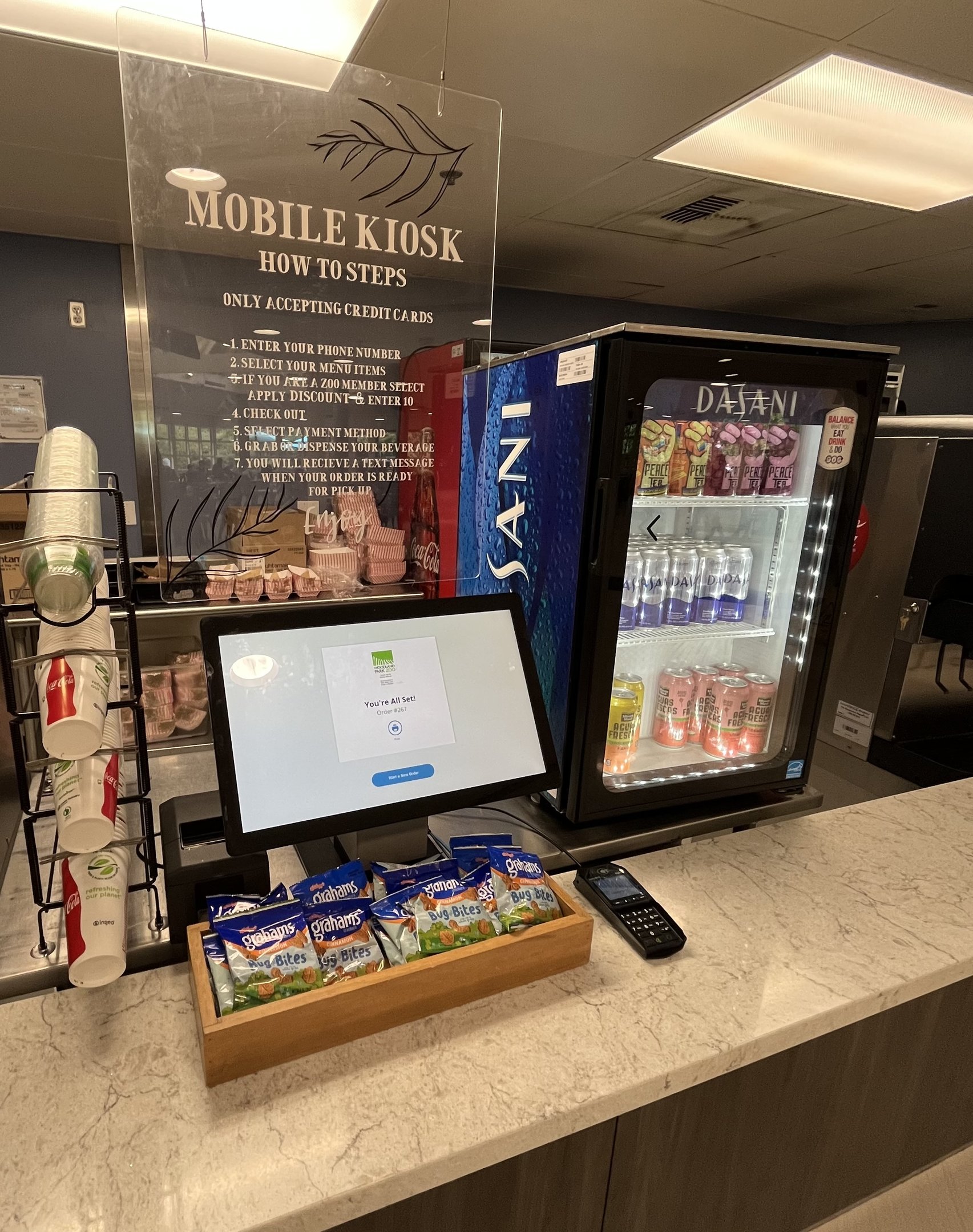 New Restaurant Kiosk - no more cashiers!