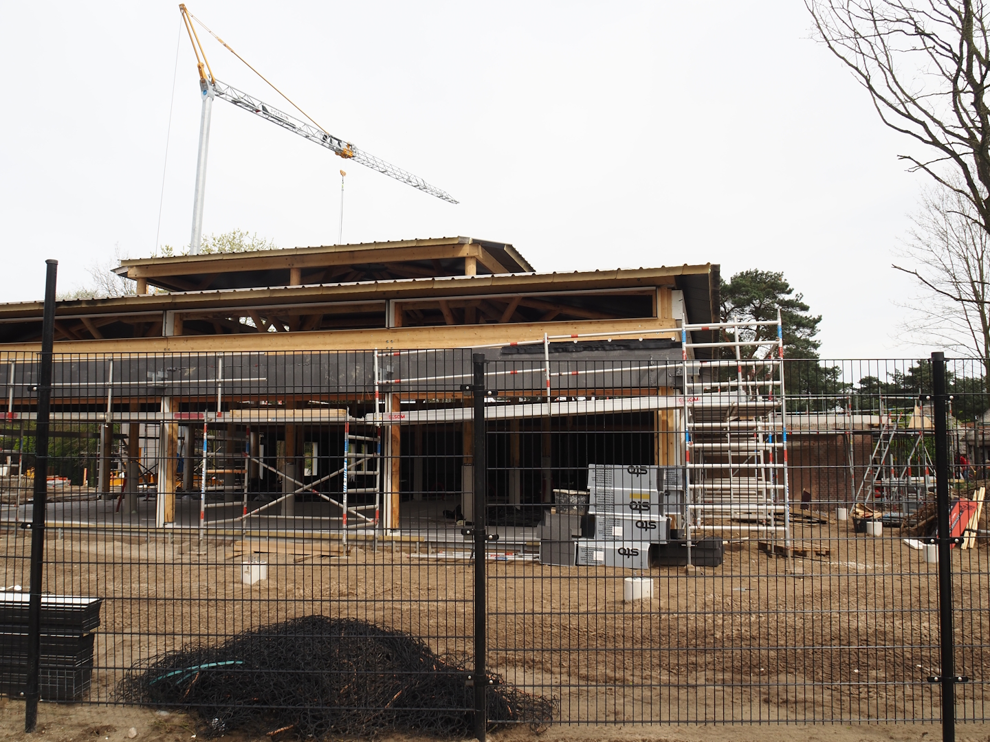 New restaurant 'Mugunda' construction site, 2024-04-06