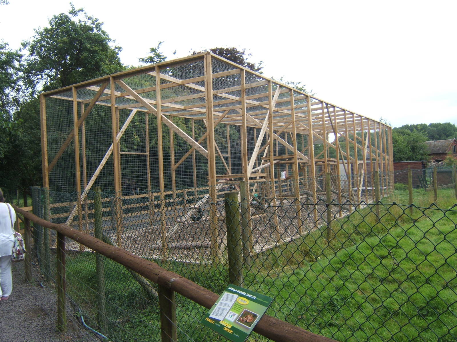 New Serval enclosure