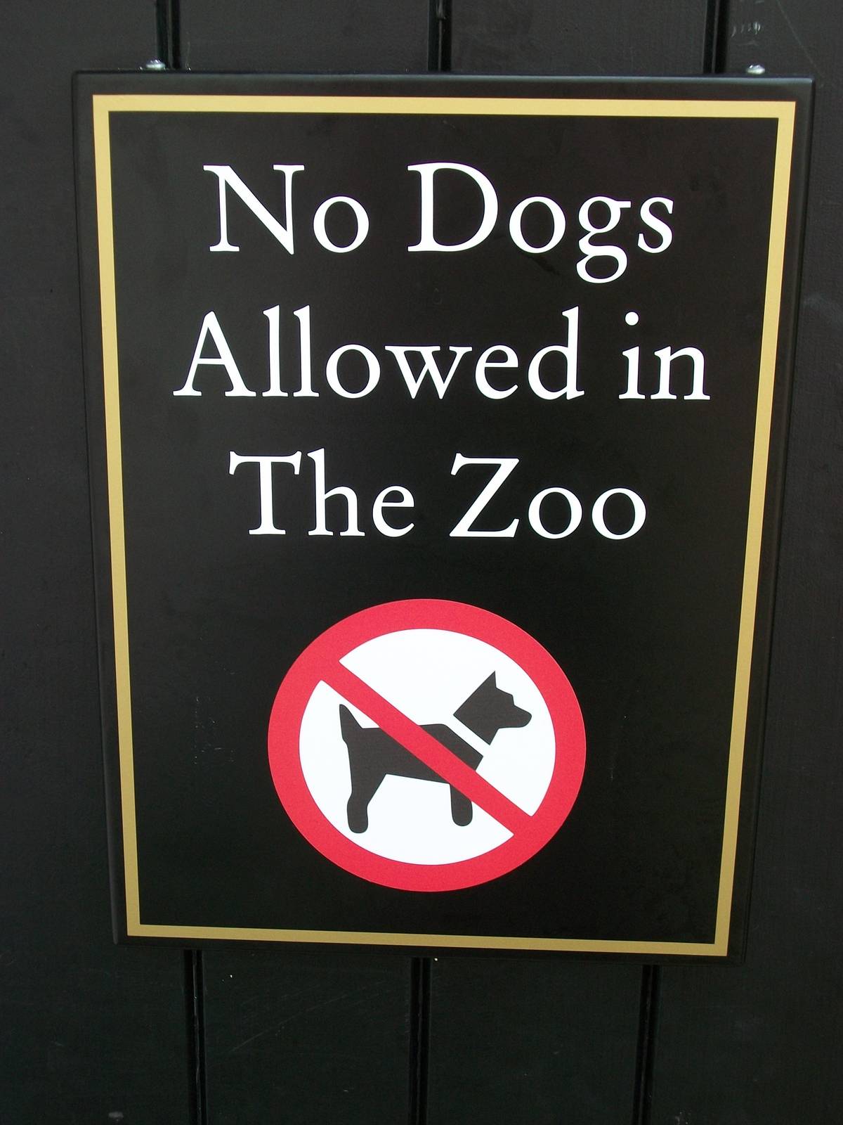 New signage, 1st August 2014