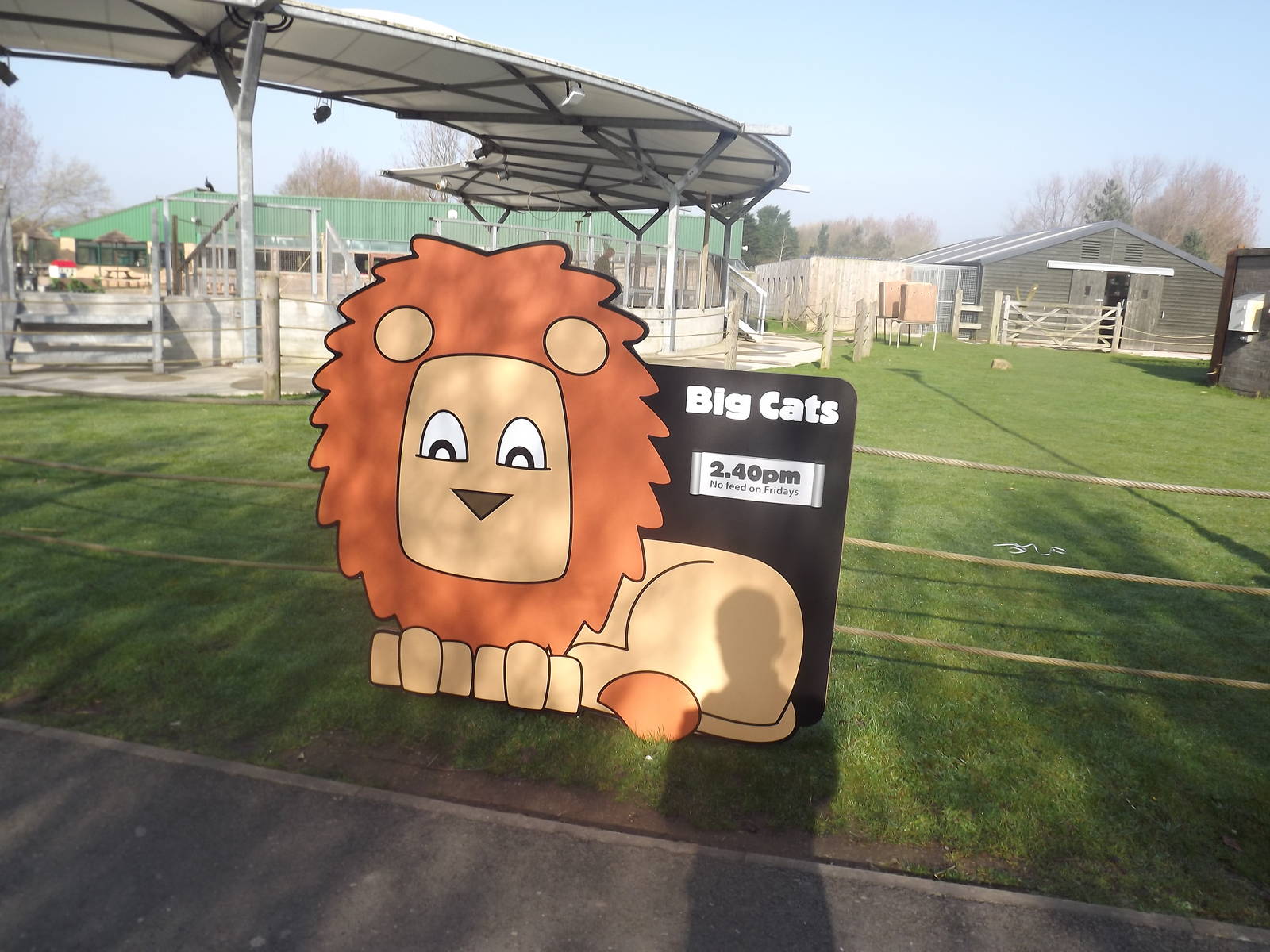 New signage at Blackpool Zoo 25/03/12