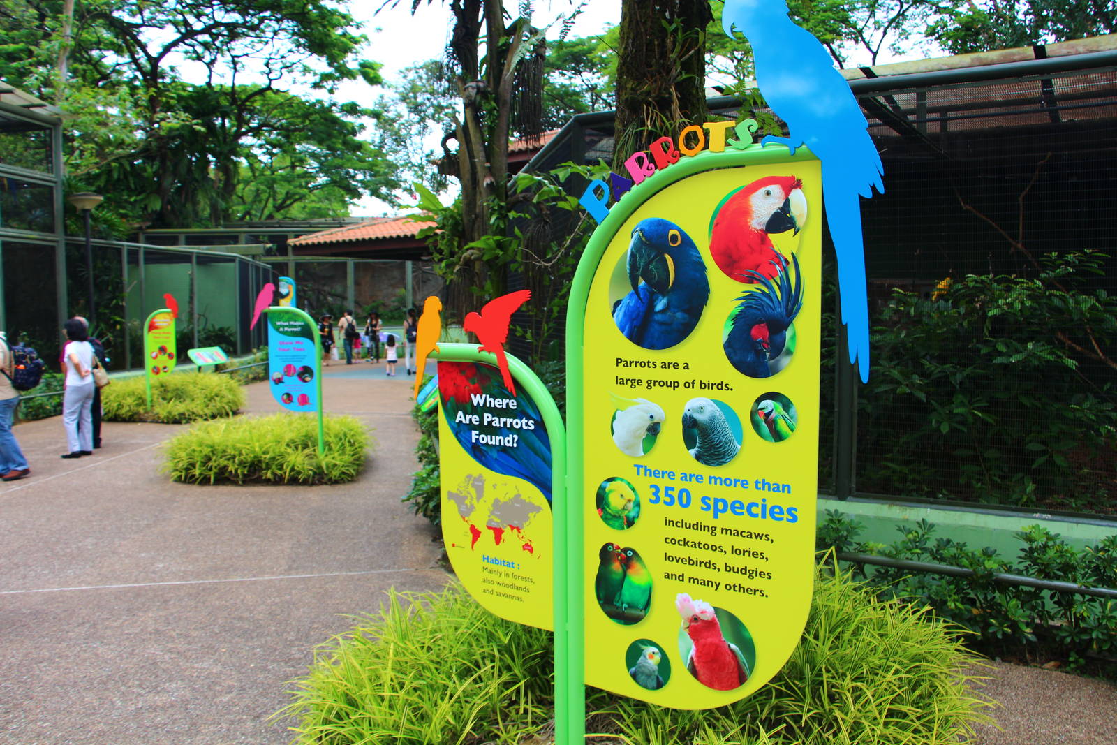 New Signage at Parrot Paradise