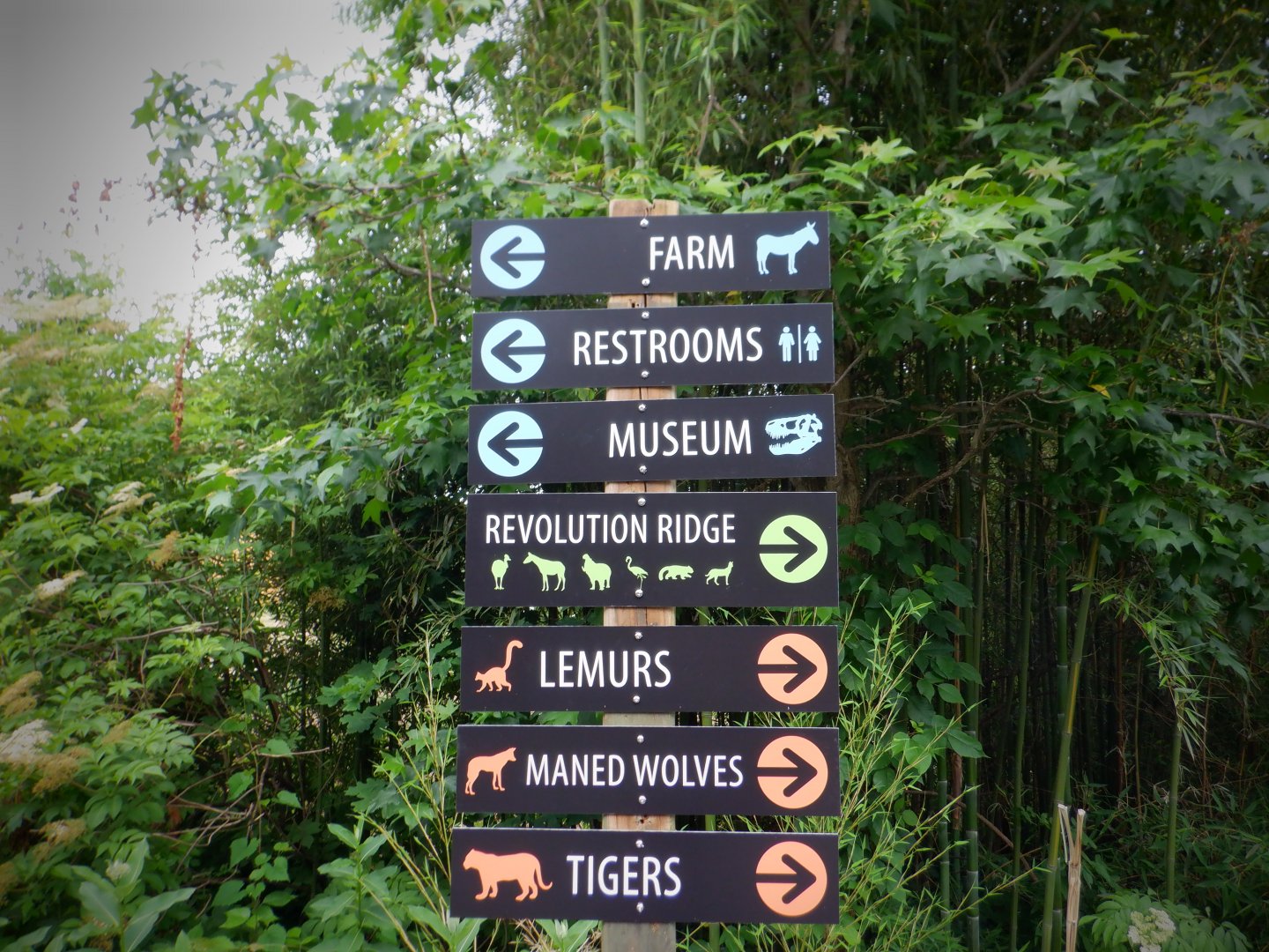 New signage at the Greensboro Science Center