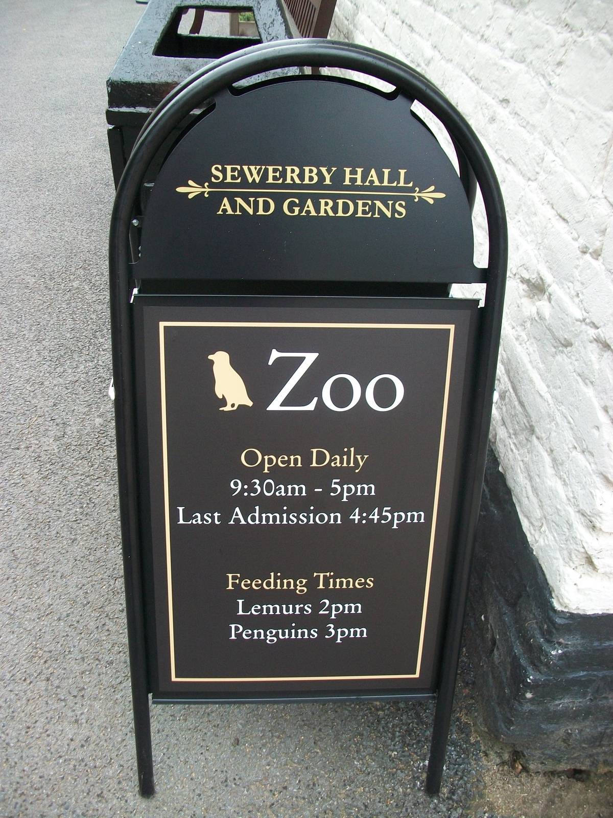 New signboard, 8th August 2014