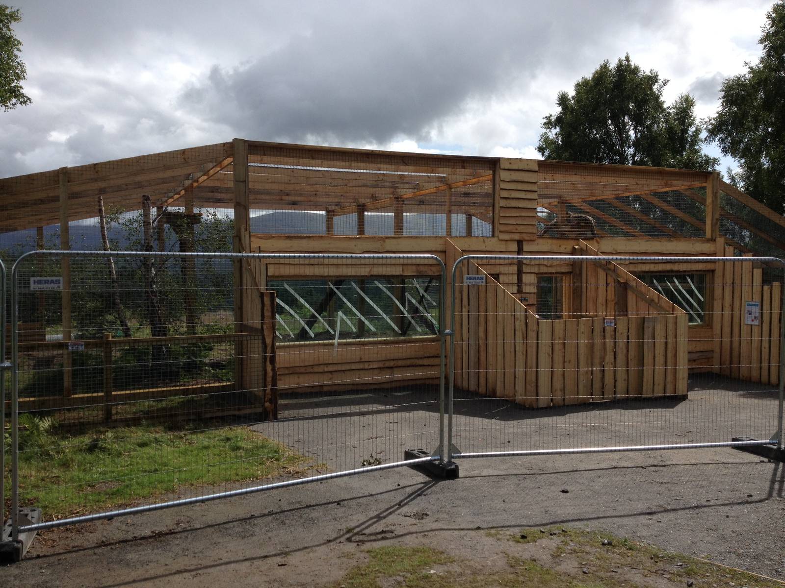 New snow leopard enclosure