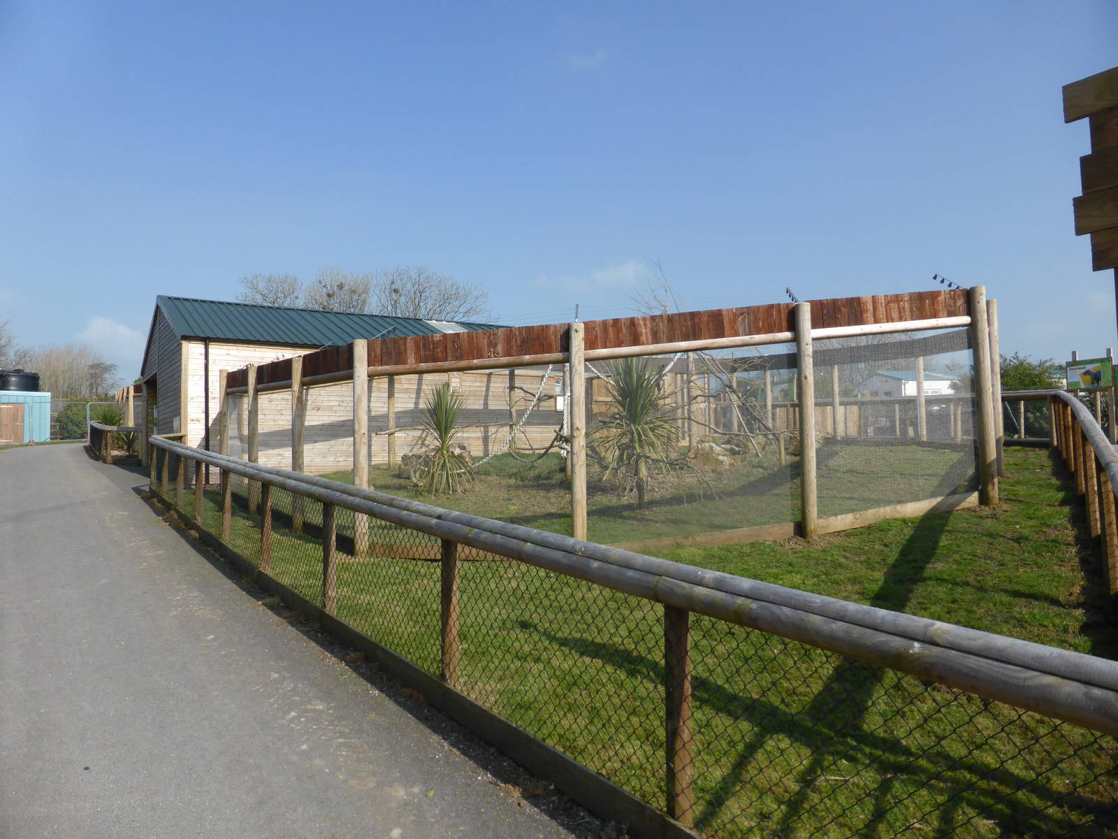 New South American primate exhibit