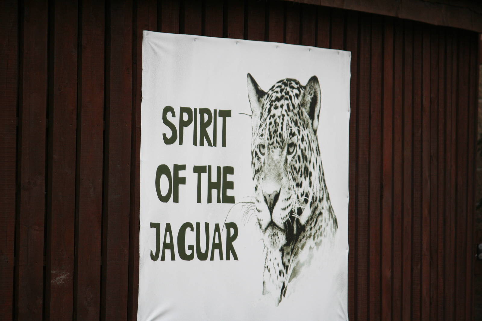 New Spirit of the Jaguar sign