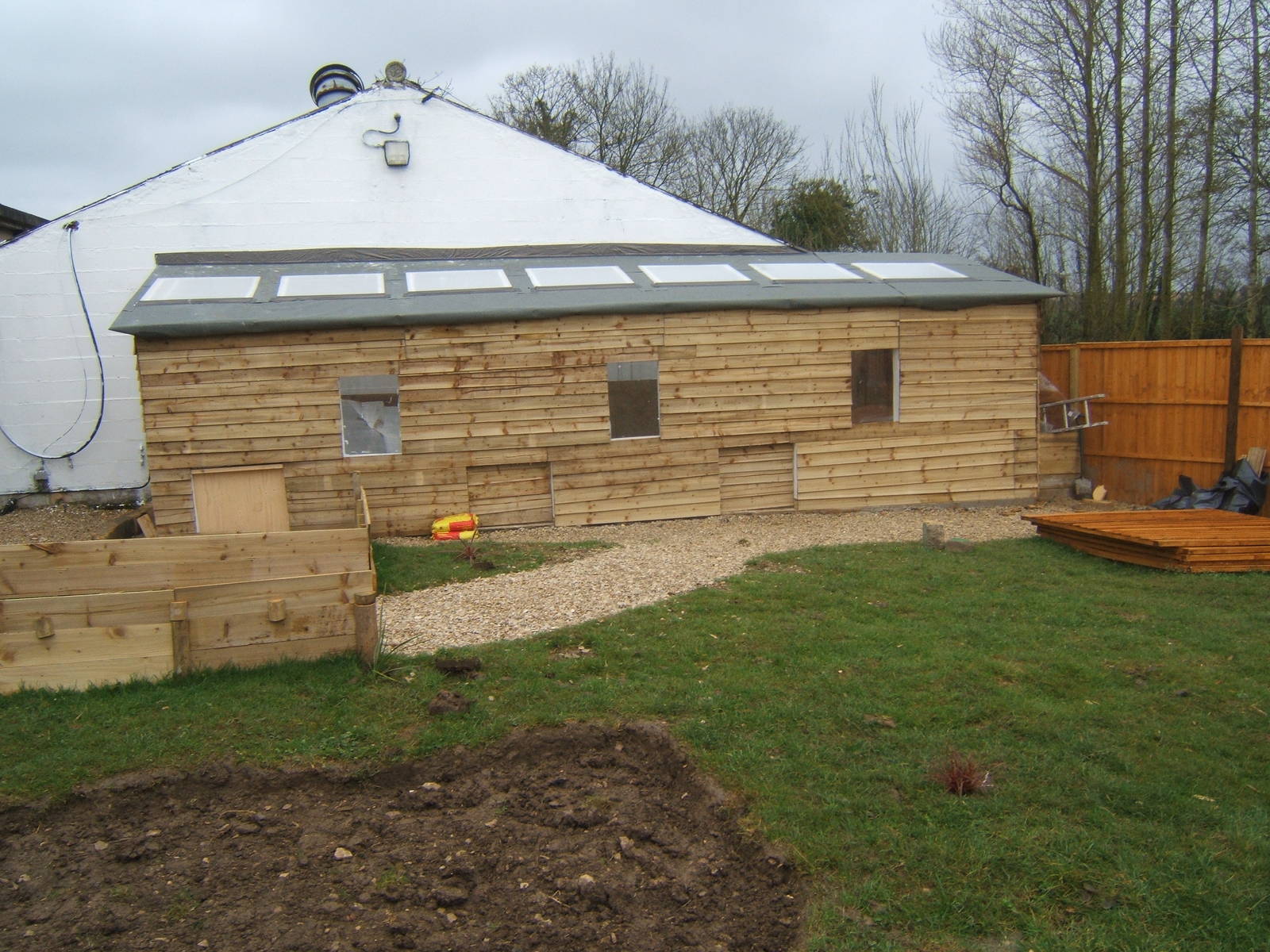 New Sulcatta House and enclosure