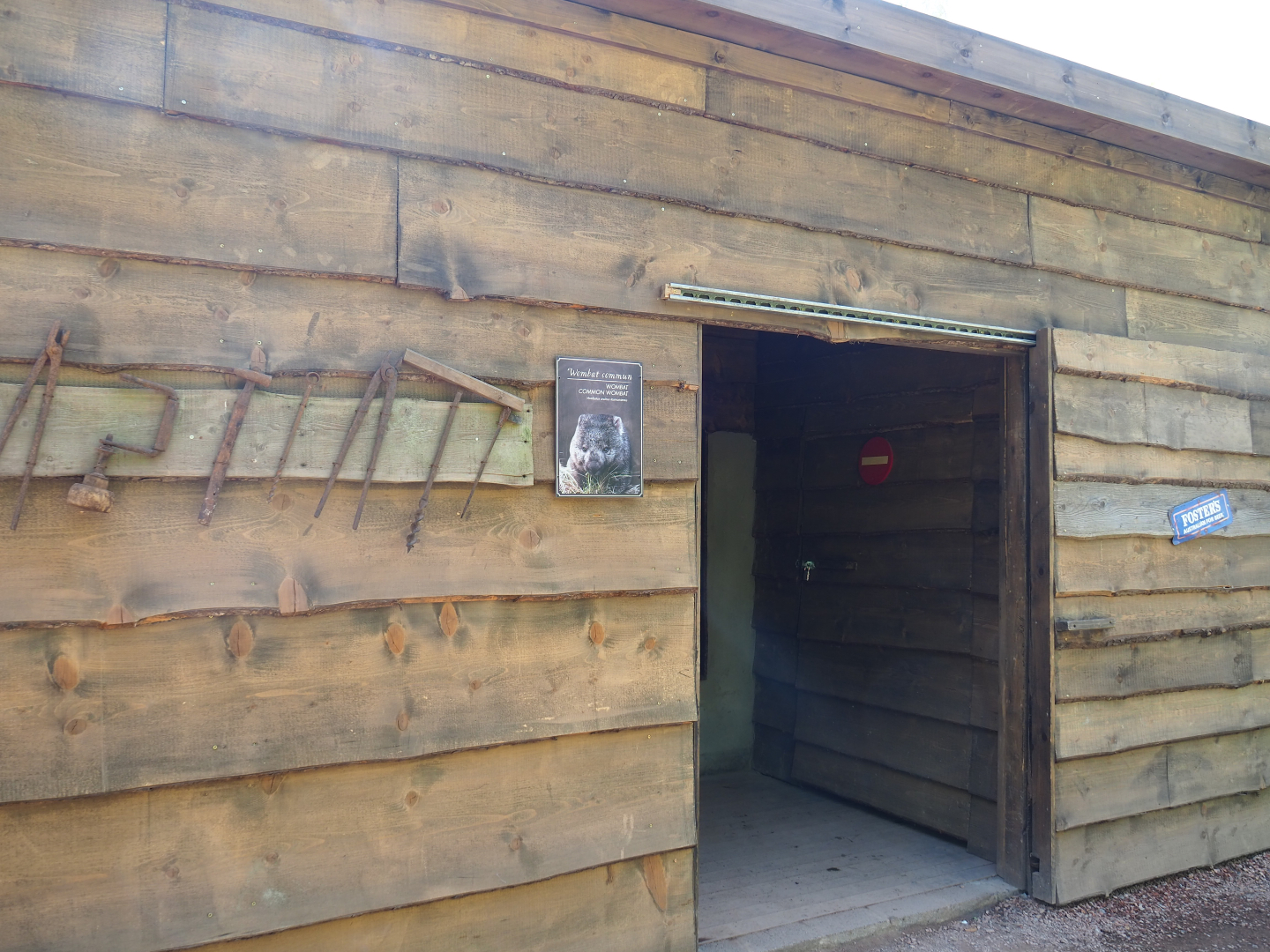 New Tasmanian wombat barn, 2020-09-02