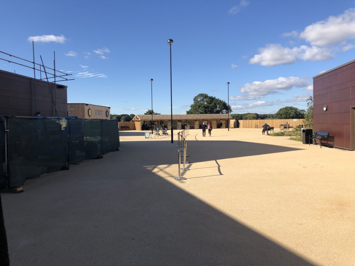 New Ticket Gates at Yorkshire Wildlife Park (October 2021)