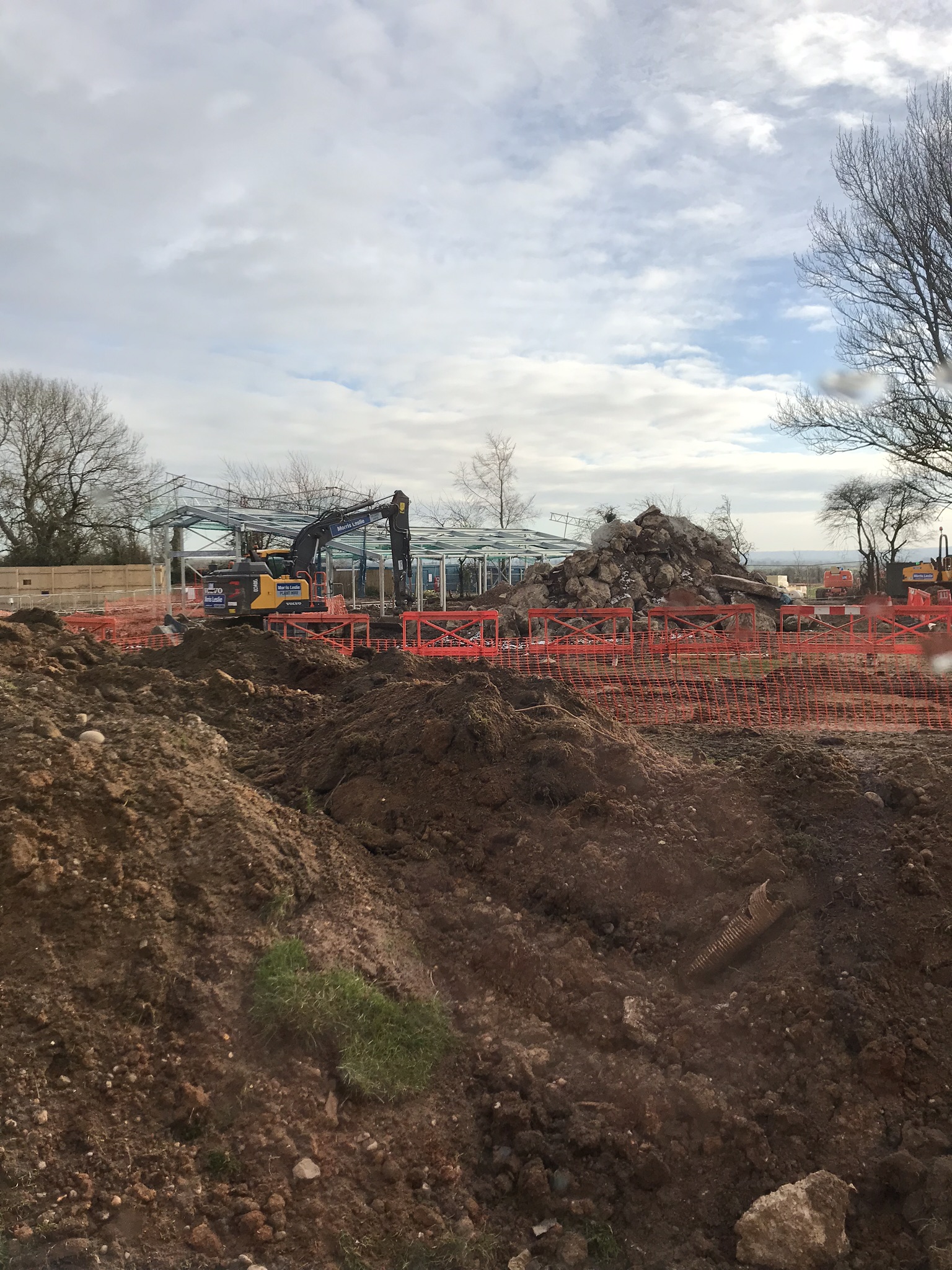 New tiger enclosure development