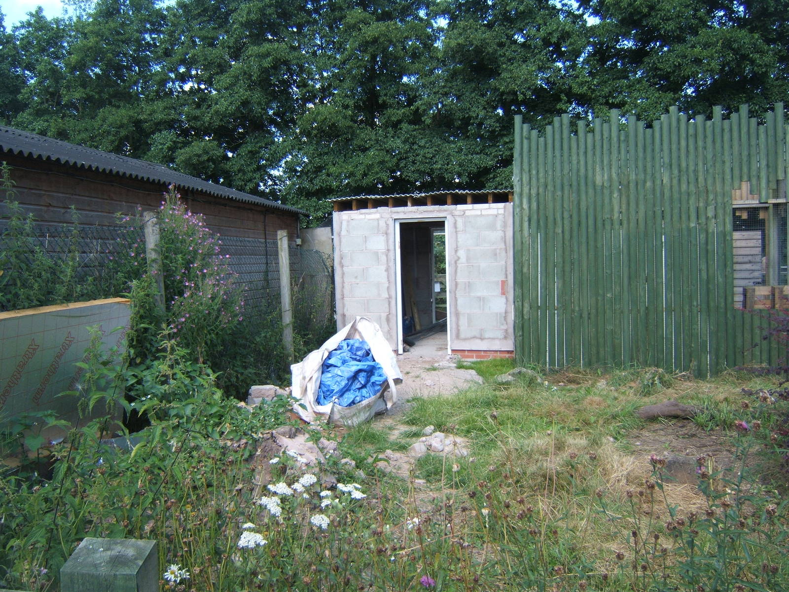 New Tortoise House under construction