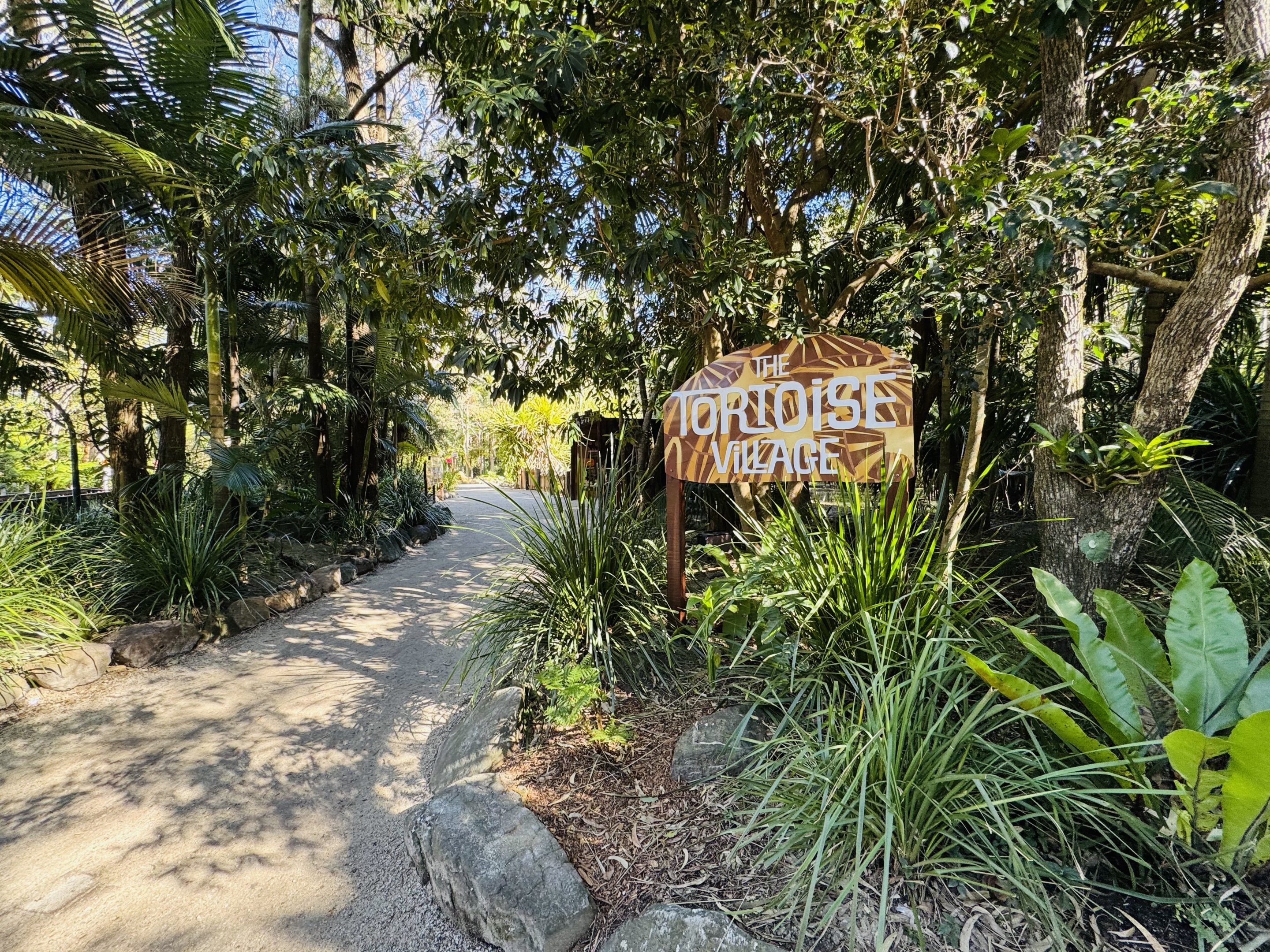 New - Tortoise Village - entry pathway