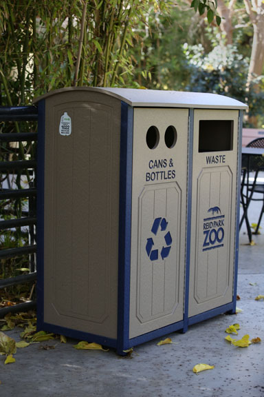 new trash and recycle bins