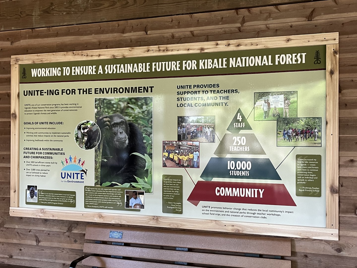 New UNITE organization signage