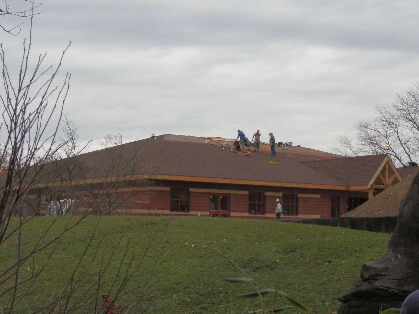 New vet building under construction