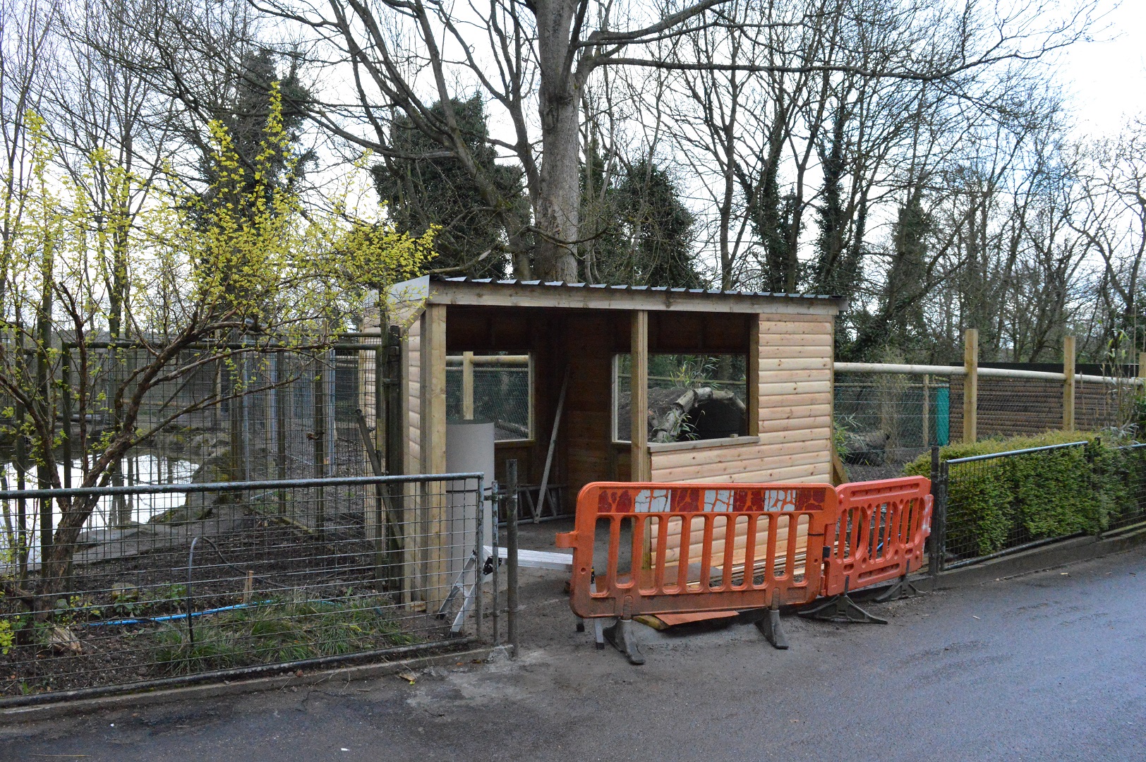 New viewing area under construction