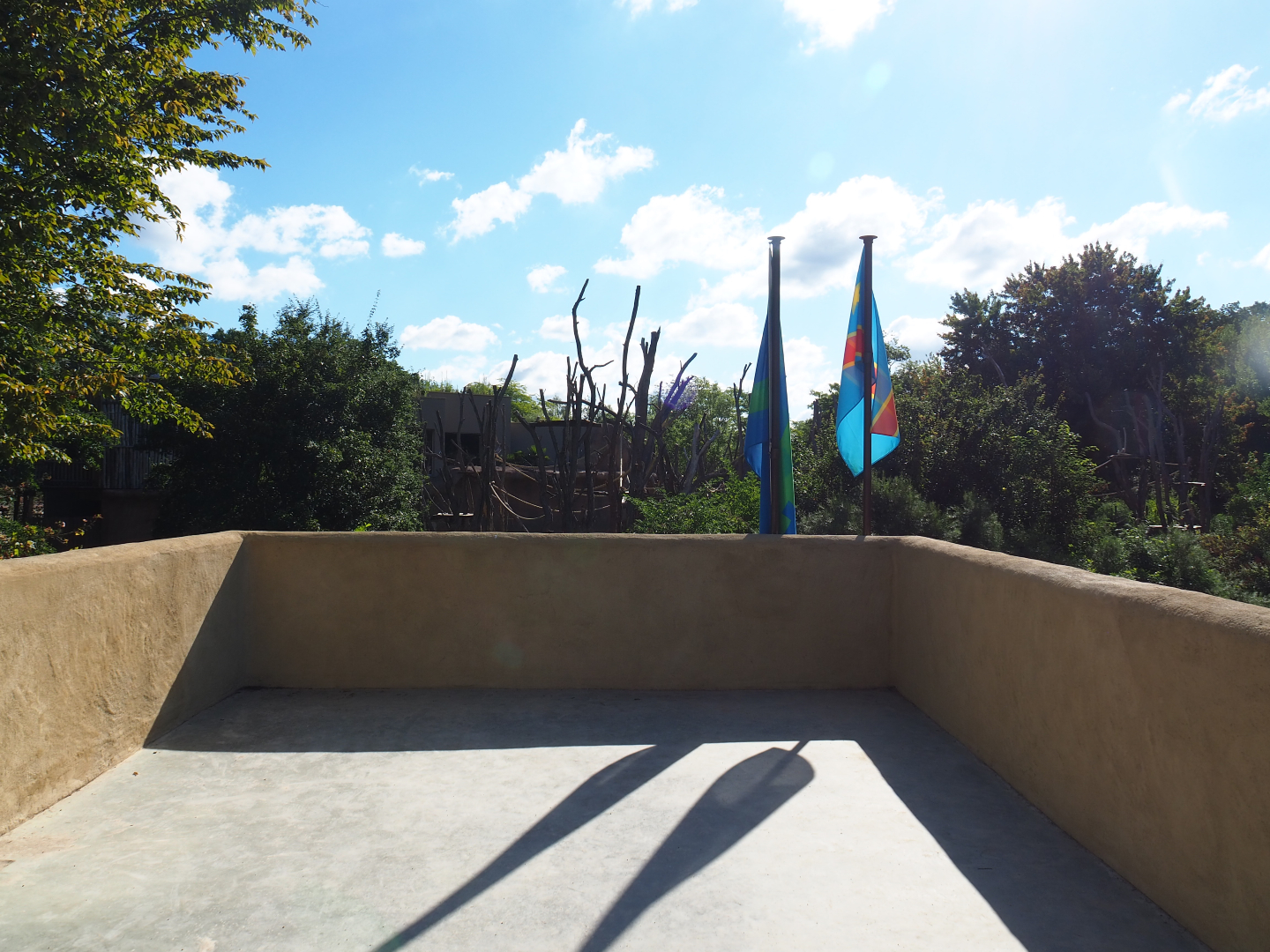 New viewing bonobo viewing area, 2020-07-21