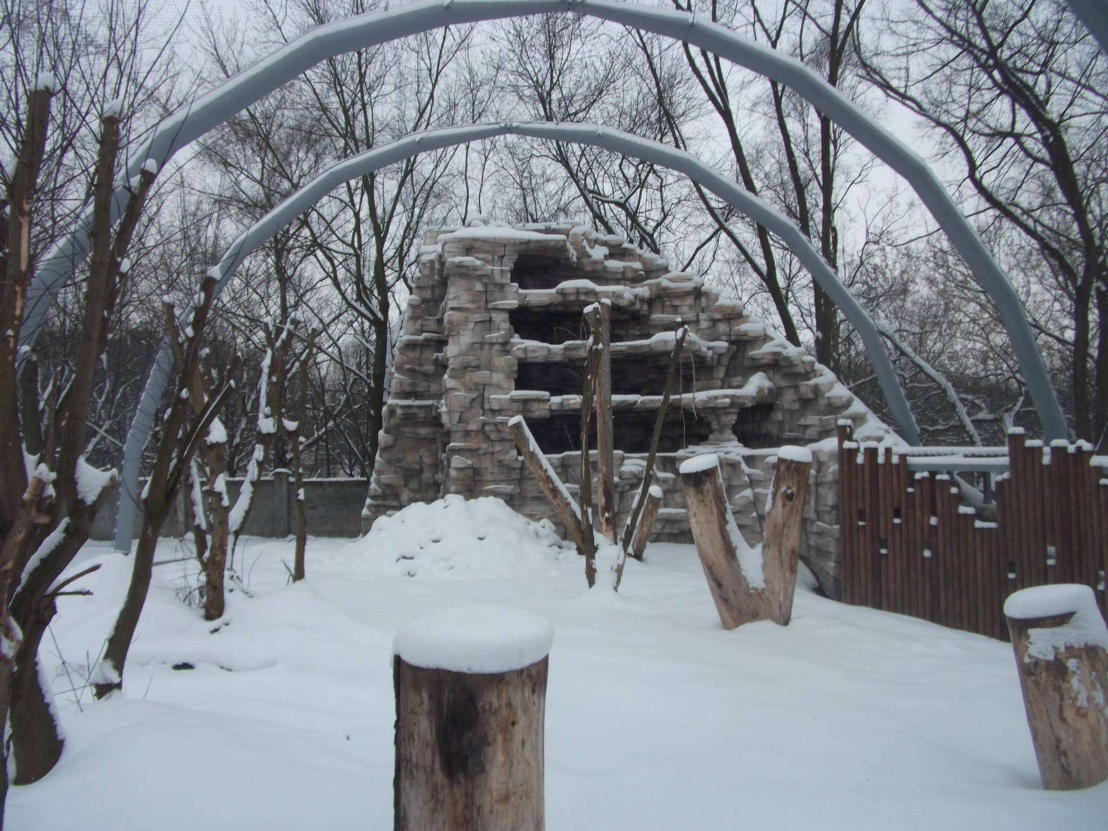 New Vultur's walk-through aviary