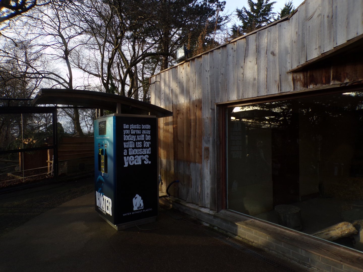 New water machine at meerkat enclosure 27.12.24