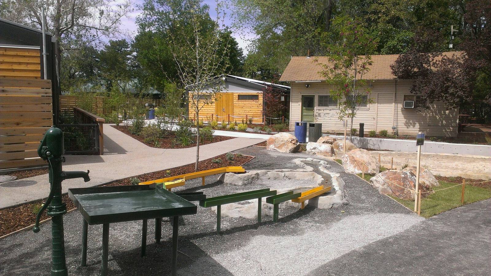 New Water Play Feature & Landscaping