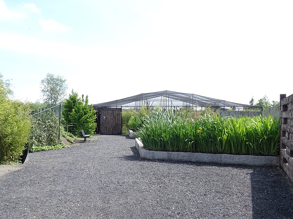 New wetlands aviary (2021)