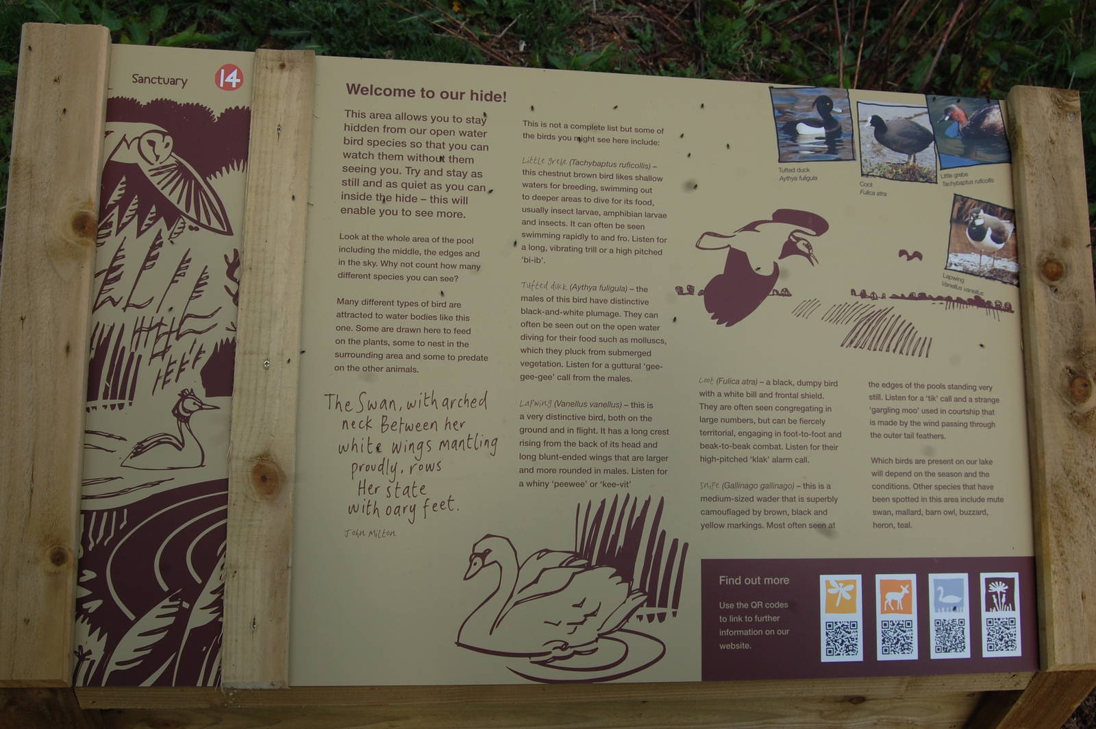 New Wetlands Walk Signage