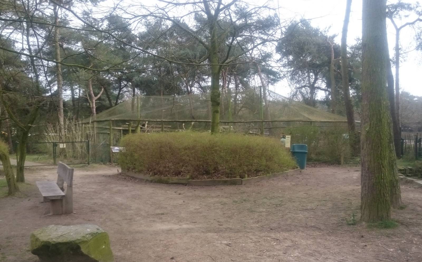 New World vulture aviary