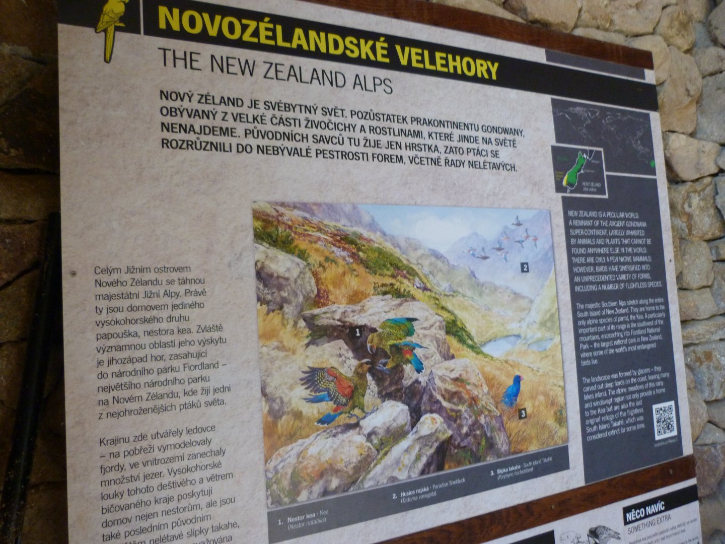 New Zealand highlands sign -Zoo Praha (2025)