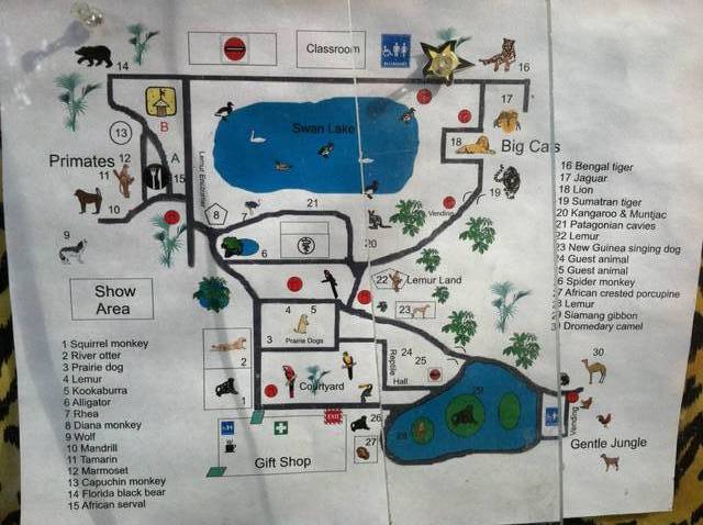New Zoo Map