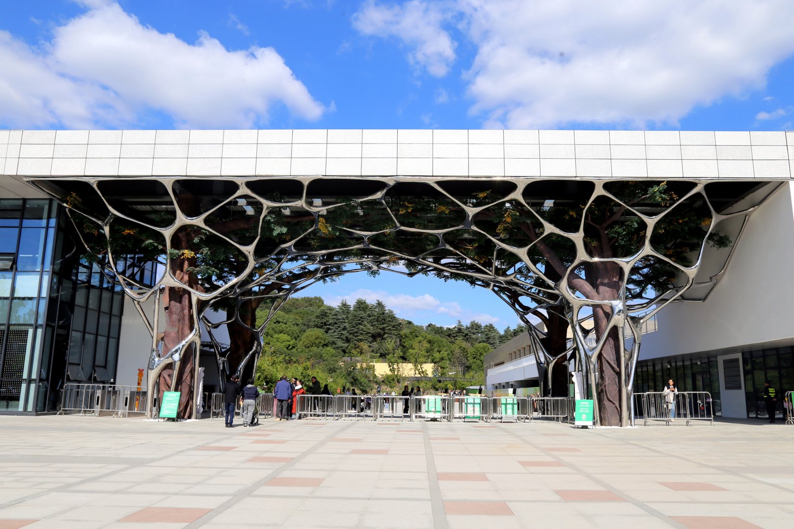 Newly Built South Entrance