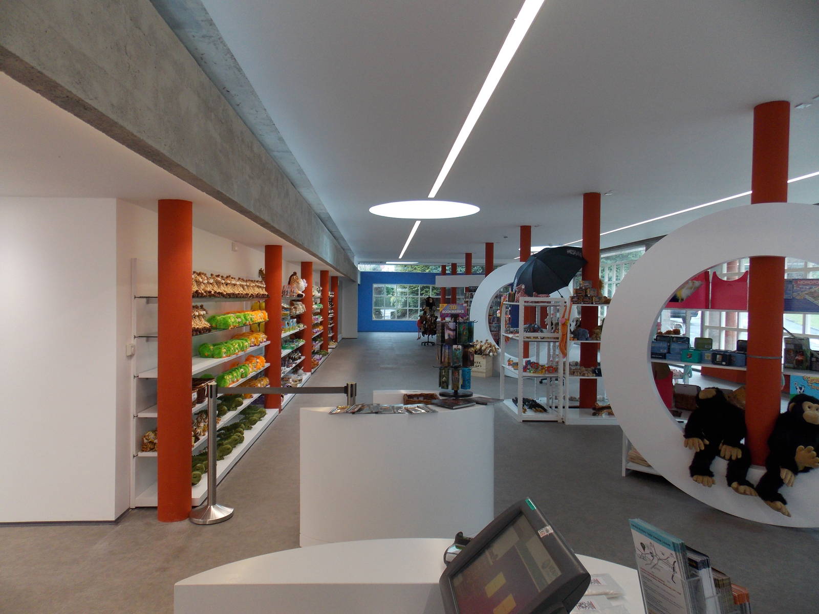 Newly refurbished tecton shop